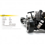 TOURING NITRO G4D SEMI COMPETICIÓN 4X4 CON CAMBIO DE MARCHAS CAMARO -LISTO PARA CORRER-