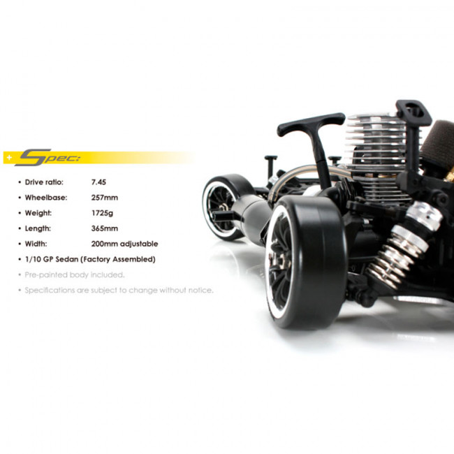 TOURING NITRO G4D SEMI COMPETICIÓN 4X4 CON CAMBIO DE MARCHAS RX7 -LISTO PARA CORRER-