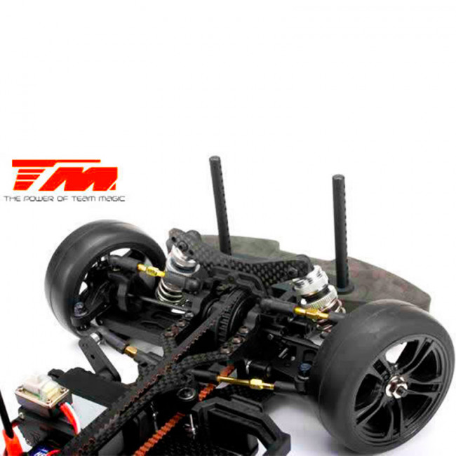 E4JR II 1/10 EP TOURING  4x4 RTR BRUSHLESS+ LIPO GRAFITO NEGRO ROJO (LISTO PARA CORRER)