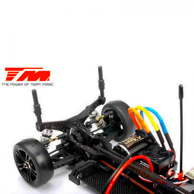 E4JR II 1/10 EP TOURING  4x4 RTR BRUSHLESS+ LIPO GRAFITO NEGRO ROJO (LISTO PARA CORRER)