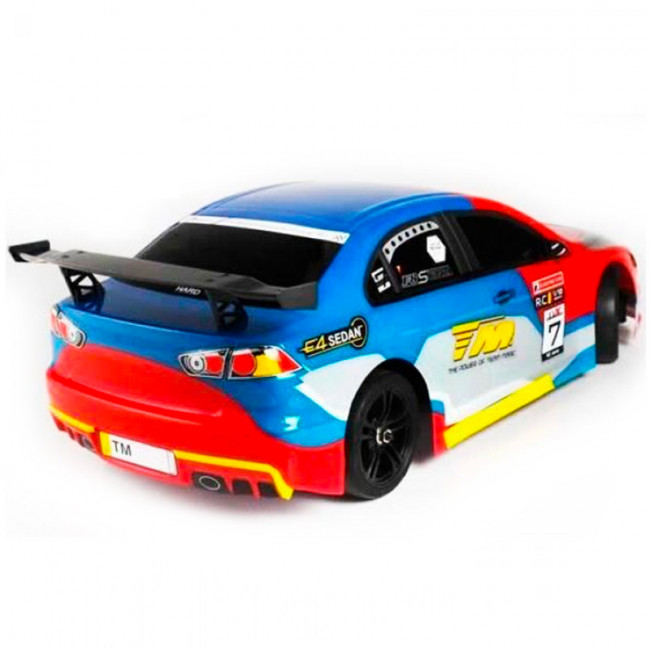 E4JR II 1/10 EP TOURING  4x4 RTR BRUSHLESS+ LIPO GRAFITO NEGRO ROJO (LISTO PARA CORRER)