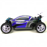 Coche RC XSTR Pro HSP 1/10 Brushless Lipo 2,4Ghz 4WD Azul-Plata
