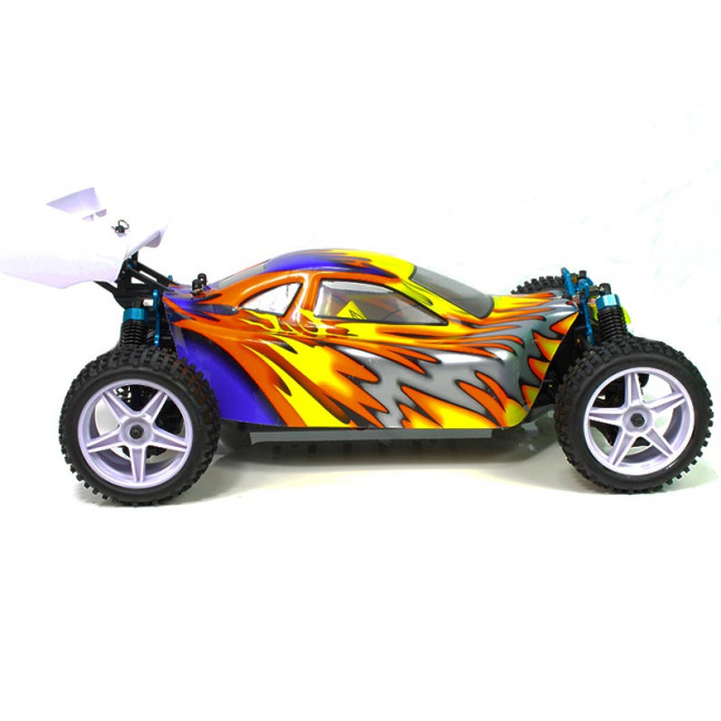 Coche RC XSTR Pro HSP 1/10 Brushless Lipo 2,4Ghz 4WD Azul-Am-Pl
