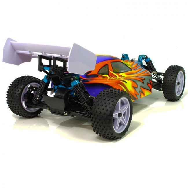 Coche RC XSTR Pro HSP 1/10 Brushless Lipo 2,4Ghz 4WD Azul-Am-Pl