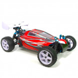 Coche XSTR HSP Buggy 1:10 2,4Ghz Rojo y Negro