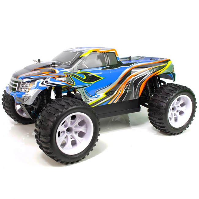 BRONTOSAURUS TRUCK 1/10 C/ 2.4GHZ+BAT CARG (AZ-NEG