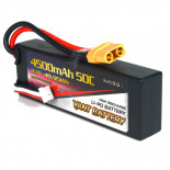BATERÍA LIPO CONECTOR XT90 11.1V 4500MHA 50C CAJA DURA