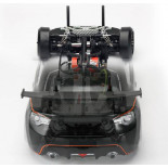 COCHE DRIFT E4D MF CON ESCOBILLAS GRAFITO SILVER 4X4 AMARILLO (LISTO PARA CORRER)