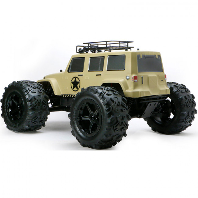 SÚPER MONSTER TRUCK E6 J-STAR 1/8 BRUSHLESS DESIERTO (LISTO PARA CORRER)