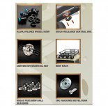 SÚPER MONSTER TRUCK E6 J-STAR 1/8 BRUSHLESS DESIERTO (LISTO PARA CORRER)