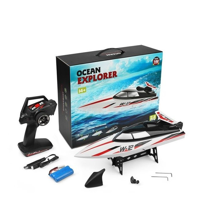 WLTOYS L912 LANCHA RC 38CM LIPO 7.4V LISTA PARA NAVEGA