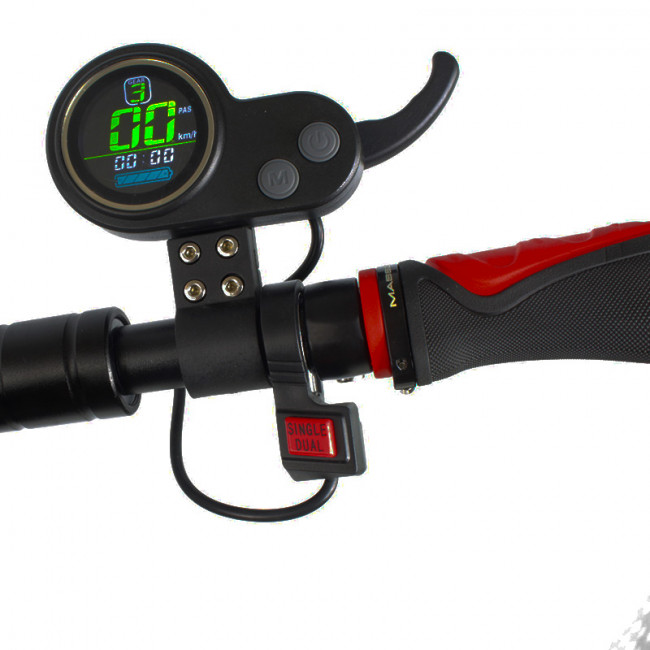 ♥️ PATINETE MASSCITY MSC-010TWIN DOBLE MOTOR DOBLE POTENCIA:  1600W A 60V