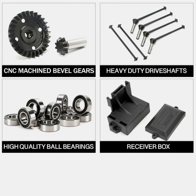 4SETH 1/8 DESERT BUGGY BRUSHLESS + 4S LIPO VERDE (LISTO PARA CORRER)