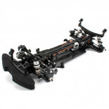 E4JS II 1/10 Electric Touring Car - Kit DE MONTAJE EN FIBRA DE ECO GRAFITO