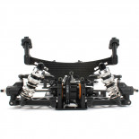 E4JS II 1/10 Electric Touring Car - Kit DE MONTAJE EN FIBRA DE ECO GRAFITO