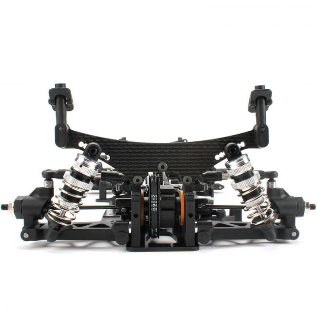 E4JS II 1/10 Electric Touring Car - Kit DE MONTAJE EN FIBRA DE ECO GRAFITO