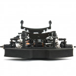 E4JS II 1/10 Electric Touring Car - Kit DE MONTAJE EN FIBRA DE ECO GRAFITO