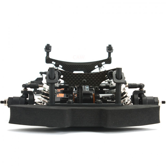 E4JS II 1/10 Electric Touring Car - Kit DE MONTAJE EN FIBRA DE ECO GRAFITO