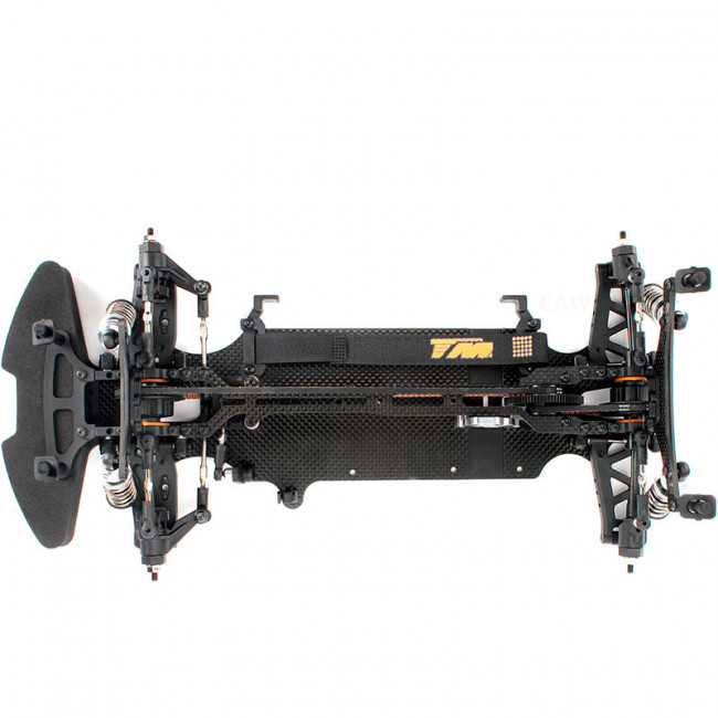 E4JS II 1/10 Electric Touring Car - Kit DE MONTAJE EN FIBRA DE ECO GRAFITO