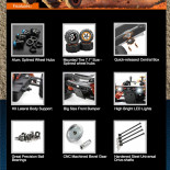 E6 III HX MONSTER TRUCK 4x4 BRUSHLESS 1/8 (LISTO PARA CORRER)