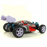 Coche RC XSTR Pro HSP 1/10 Brushless Lipo 2,4Ghz 4WD Rojo-Plata