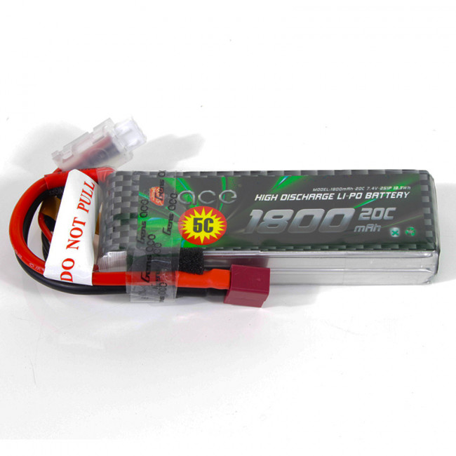 BATERÍA LIPO 7.4V 1800MHA 20C (15X30X95MM) LC RACING L6044