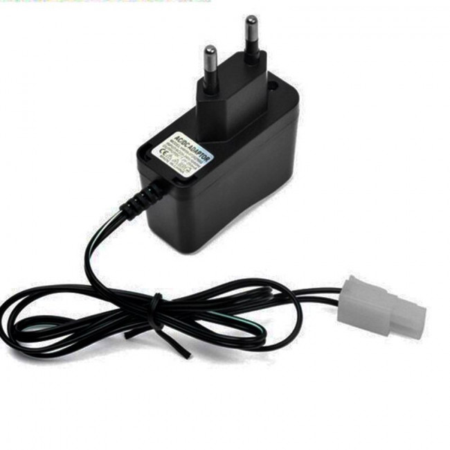 CARGADOR NIMH 6V-7.2V A 220 500MHA LENTO C/ CONECTOR TAMIYA