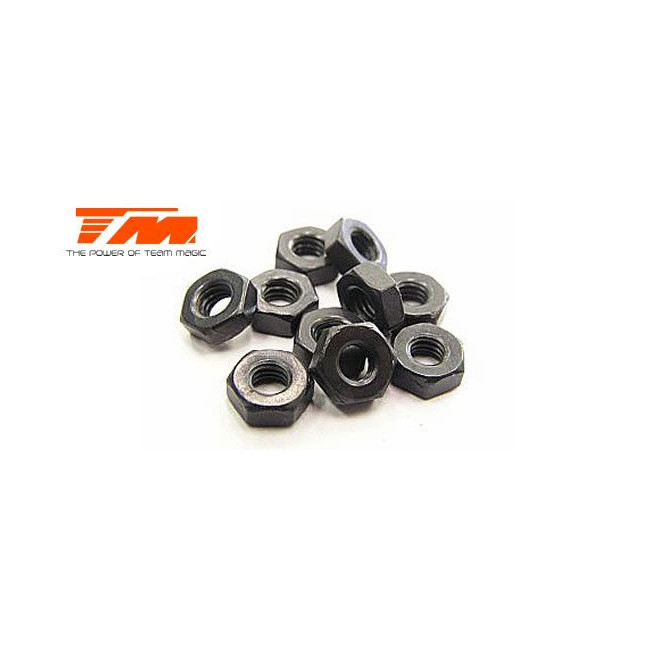 TUERCAS AUTOBLOCANTES 3MM SENCILLA (10PCS)