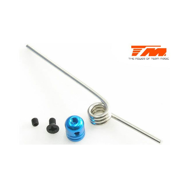 SOPORTE ESCAPE AZUL 3MM