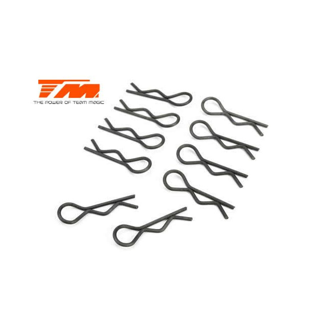 CLIPS DE CARROCERÍA CON ÁNGULO (10PCS)