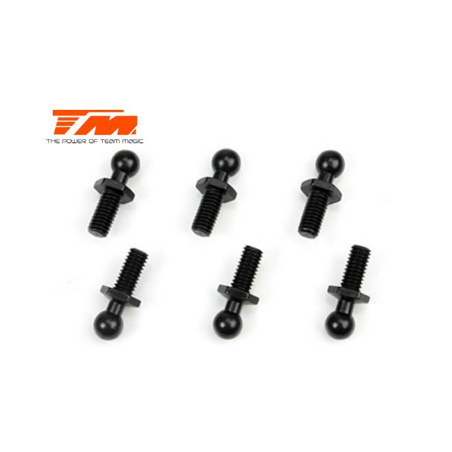 BOLAS CON ESPÁRRAGO 4X12MM (6PCS)