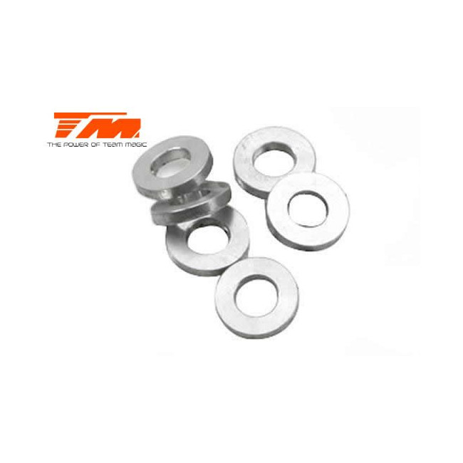 ARANDELAS ALUMINIO 3X6X1MM (6PCS)