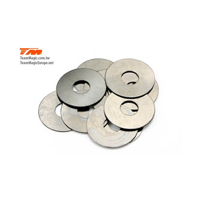 ARANDELAS 8.1 X 12 X 0.2MM PARA AJUSTE (10PCS)