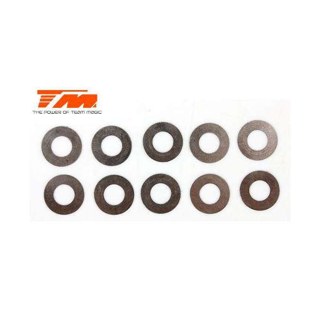 ARANDELAS 6.2 X 12 X 0.15MM (10PCS)