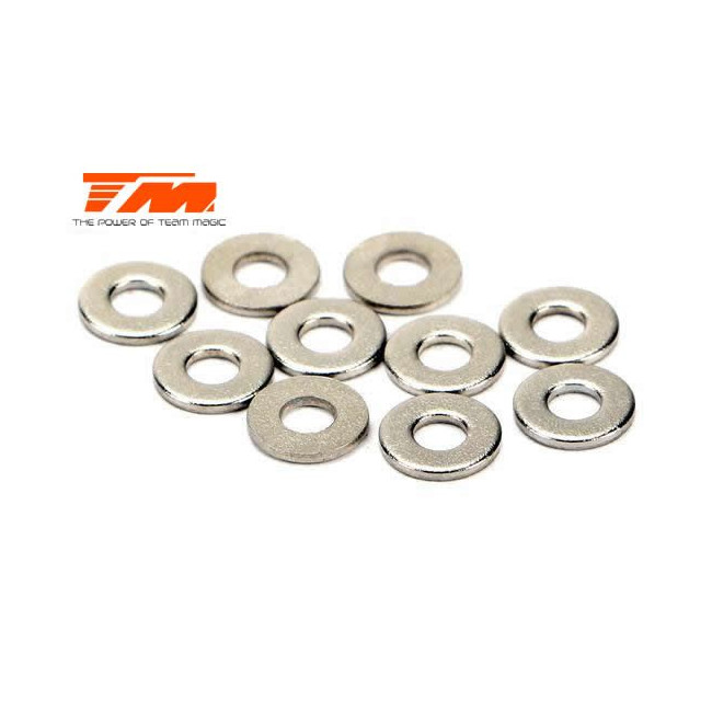 ARANDELAS 2.6 X 6 X 0.7MM (10PCS)