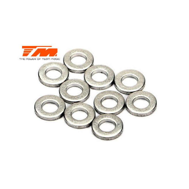 ARANDELAS 3.5 X 7 X 1MM (10PCS)