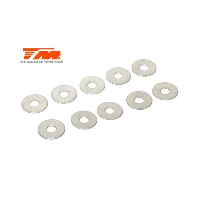 ARANDELAS 5.2 X 15 X 0.5MM (10PCS)