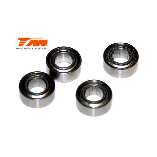 RODAMIENTOS BOLAS 5X10X4 (4PCS)