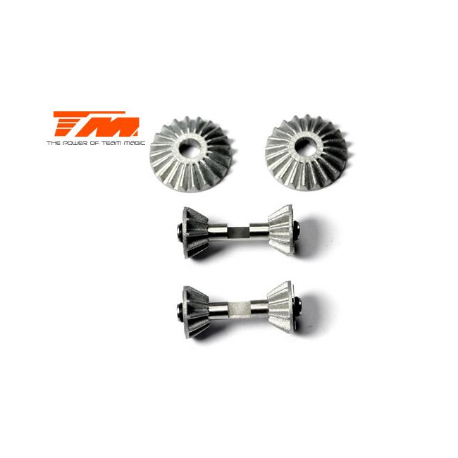 SATÉLITES Y PLANETARIOS CON ARANDELAS (1 JUEGO)