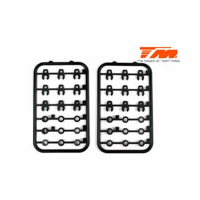 CLIPS Y ESPACIADORES DE CASTER G4D