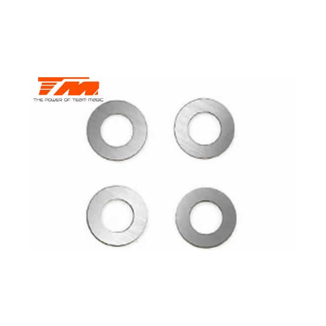 ARANDELAS 3 X 6 X 0.5MM (4PCS)