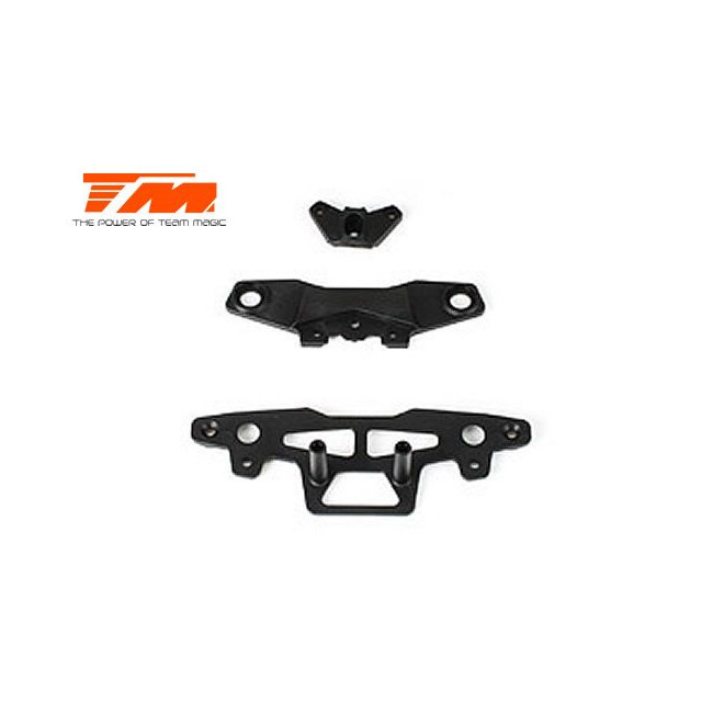 SOPORTES PARACHOQUES DELANTERO Y TRASERO E4D