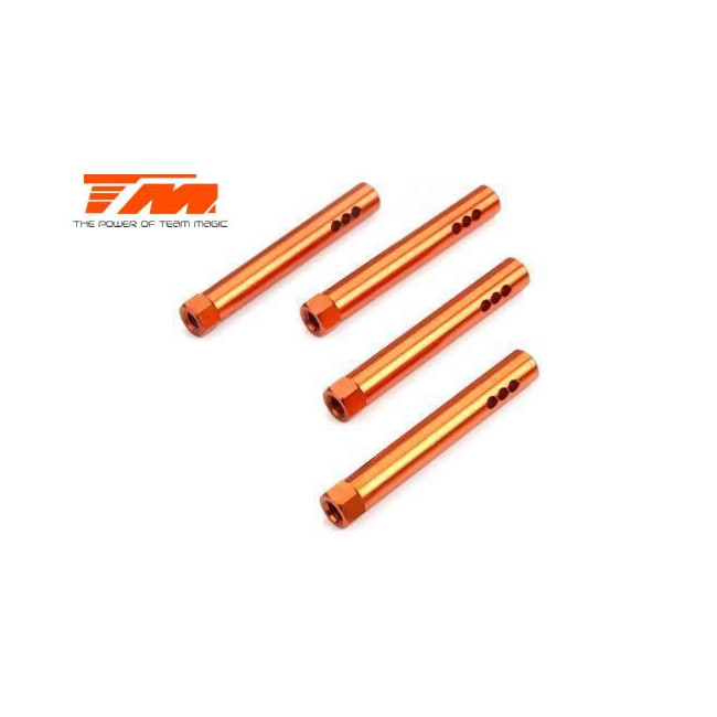 POSTES SOPORTE BATERÍA EN ALUMINO NARANJA E4