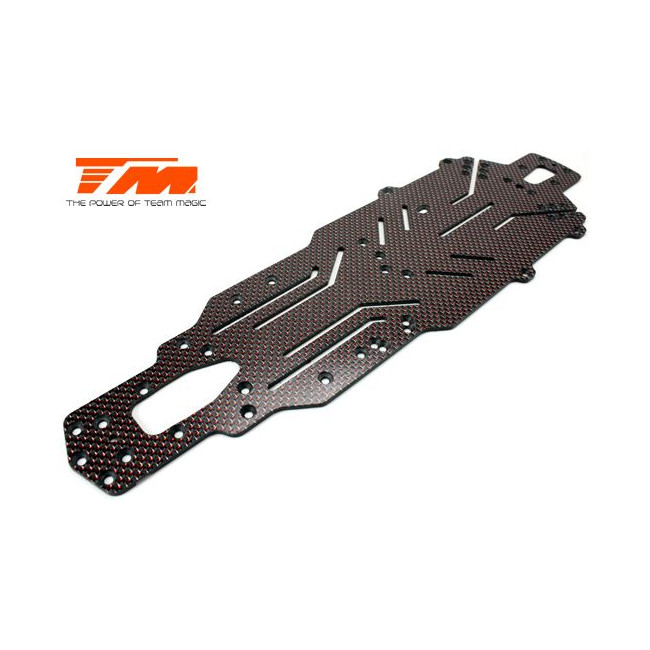 CHASIS CARBONO 2.5MM E4D