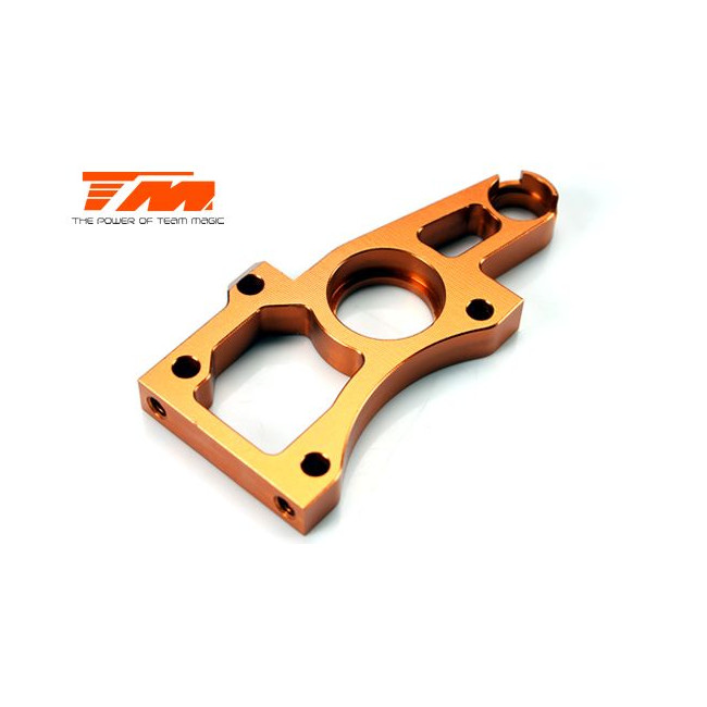 PLACA IZQUIERDA ALUMINIO 7075 SOPORTE MOTOR E4D