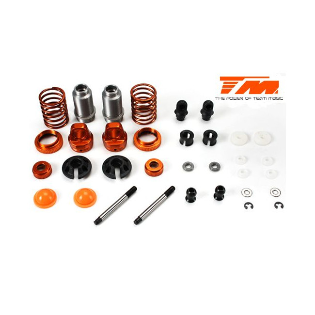 JUEGO 2 AMORTIGUADORES METÁLICOS OPCIONALES E4D