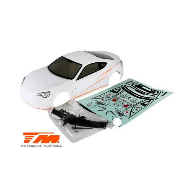 CARROCERÍA T86 PINTADA BLANCA TOURING 190MM