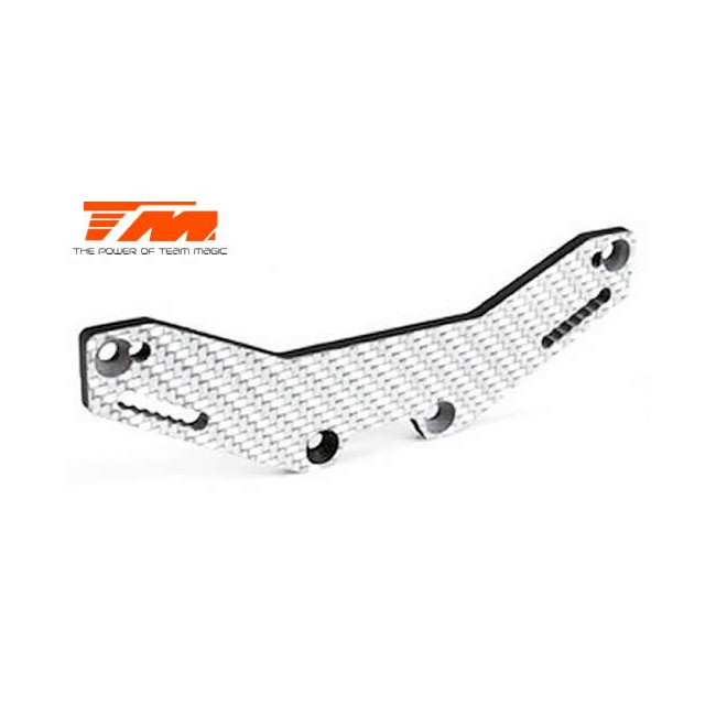 SOPORTE AMORTIGUADORES TRASERO GRAFITO BLANCO E4D