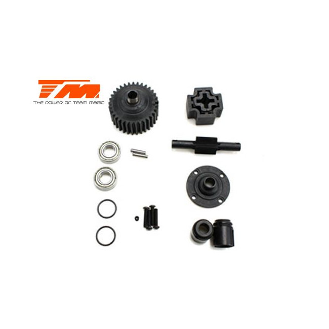 KIT CORONA CENTRAL CON EJE UY ACCESORIOS E6