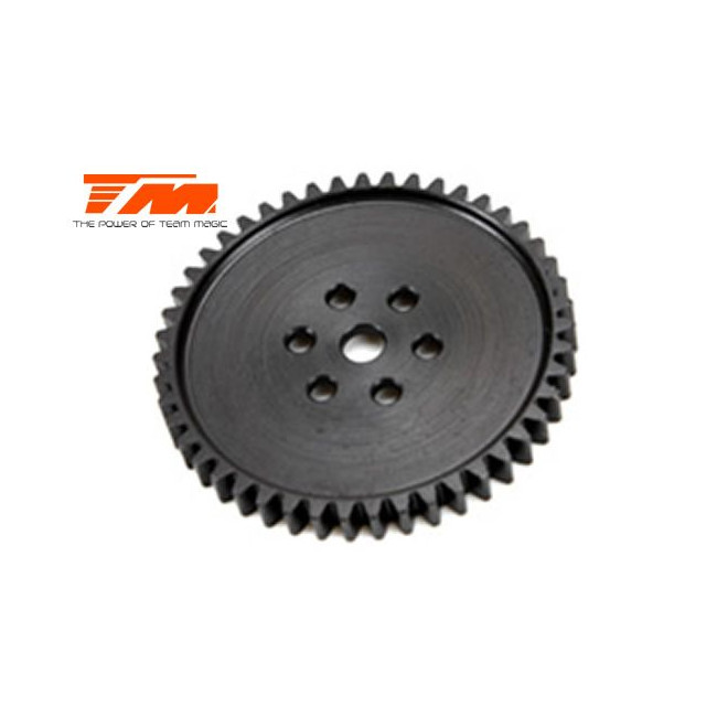 CORONA CENTRAL ACERO 47T EN CNC PARA E6